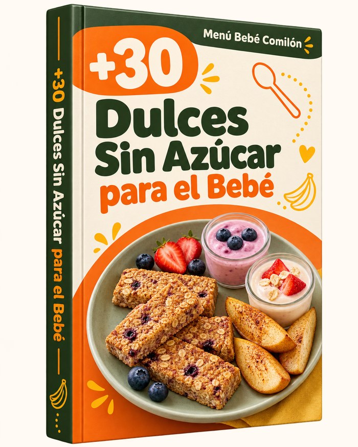 Bono: +30 postres sin azúcar para bebé
