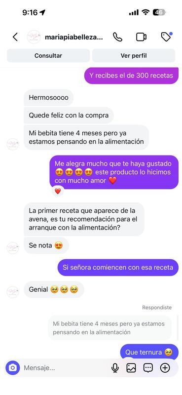 Testimonio de clienta